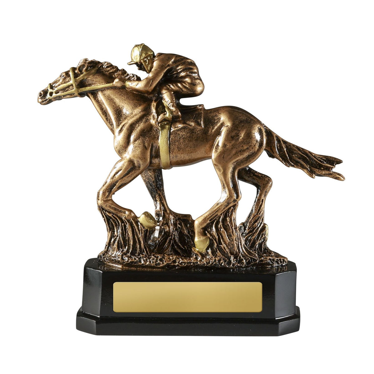 Horse with Jockey