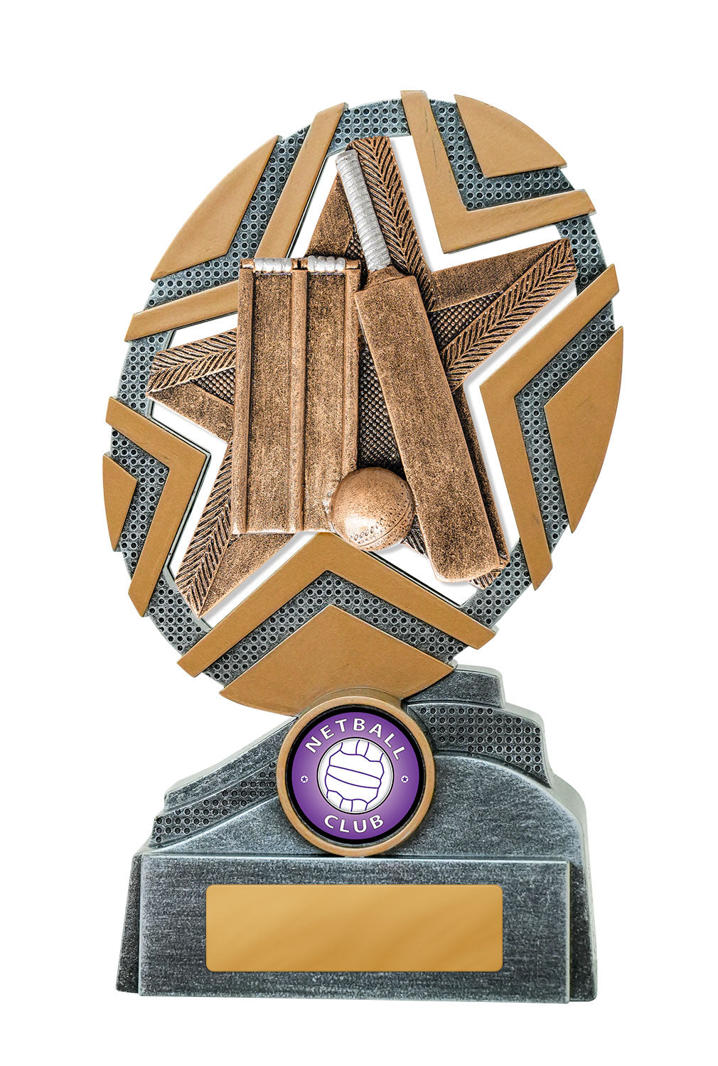 Starburst Stand-Cricket cricket trophy