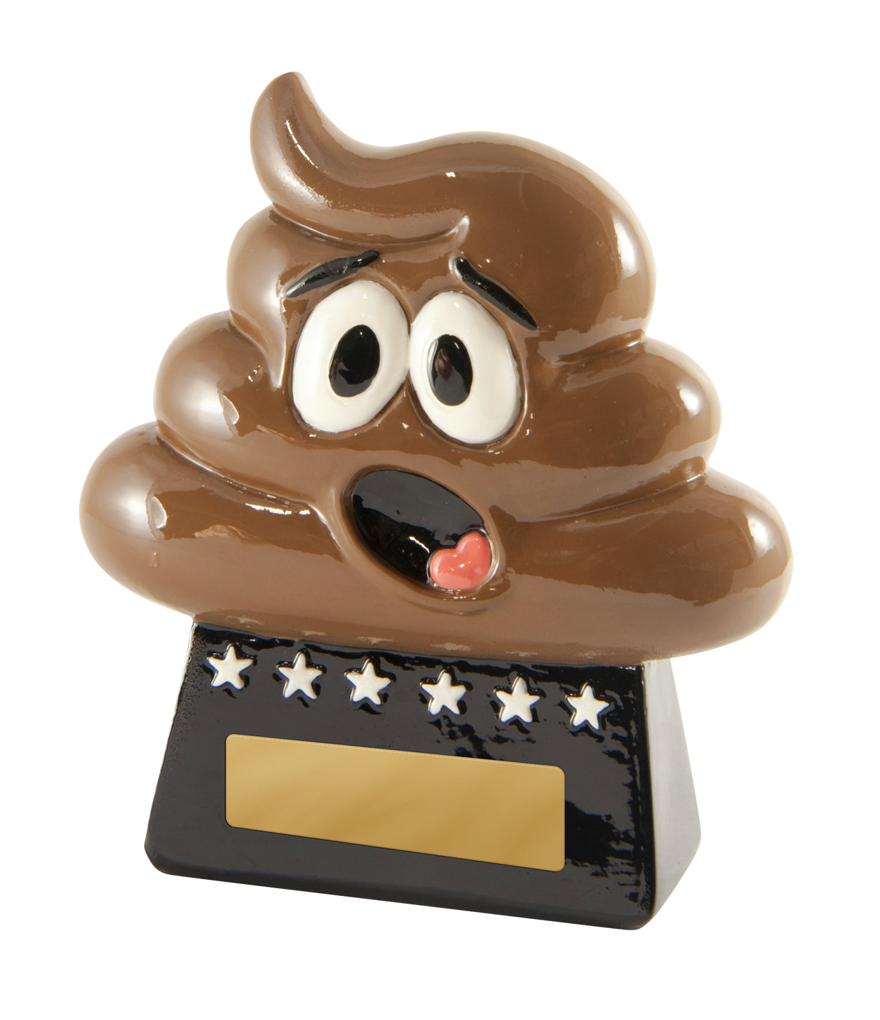 Fathers Day Novelty Poop Trophy