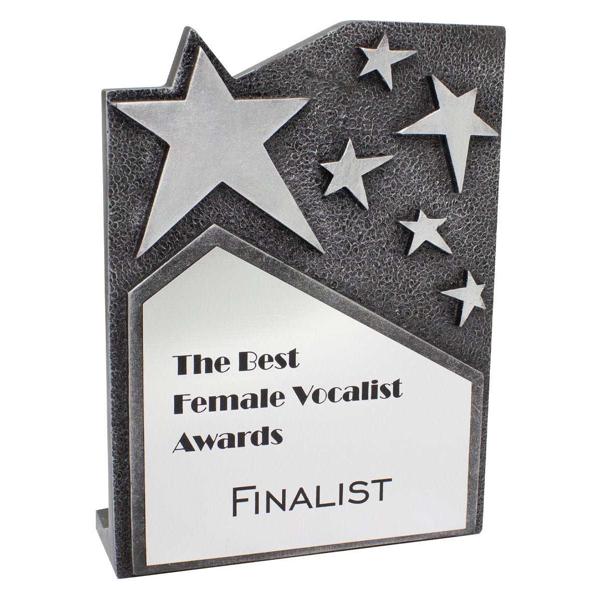 Star Cross Silver Plaque
