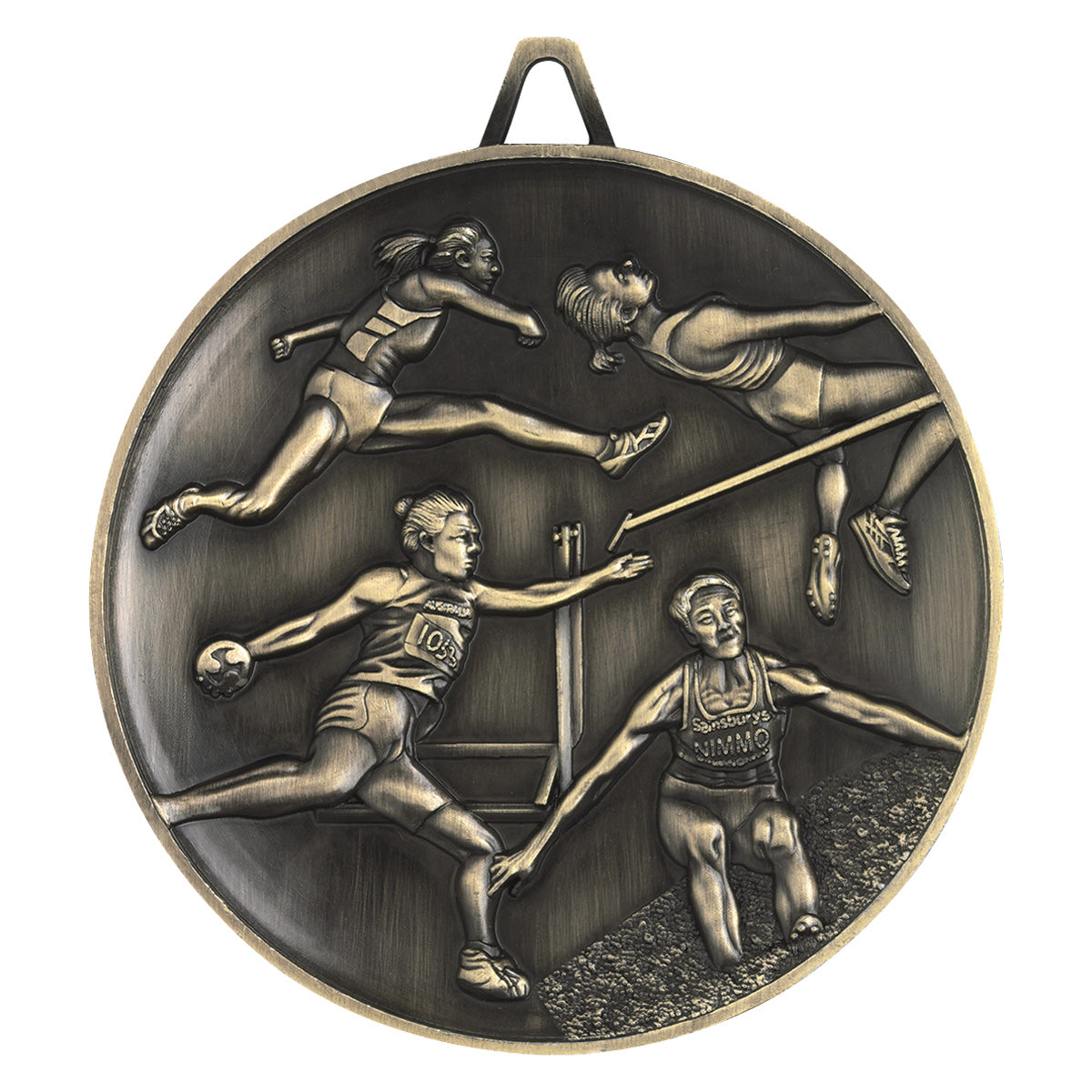 Heavyweight Track & Field - Female - Gold