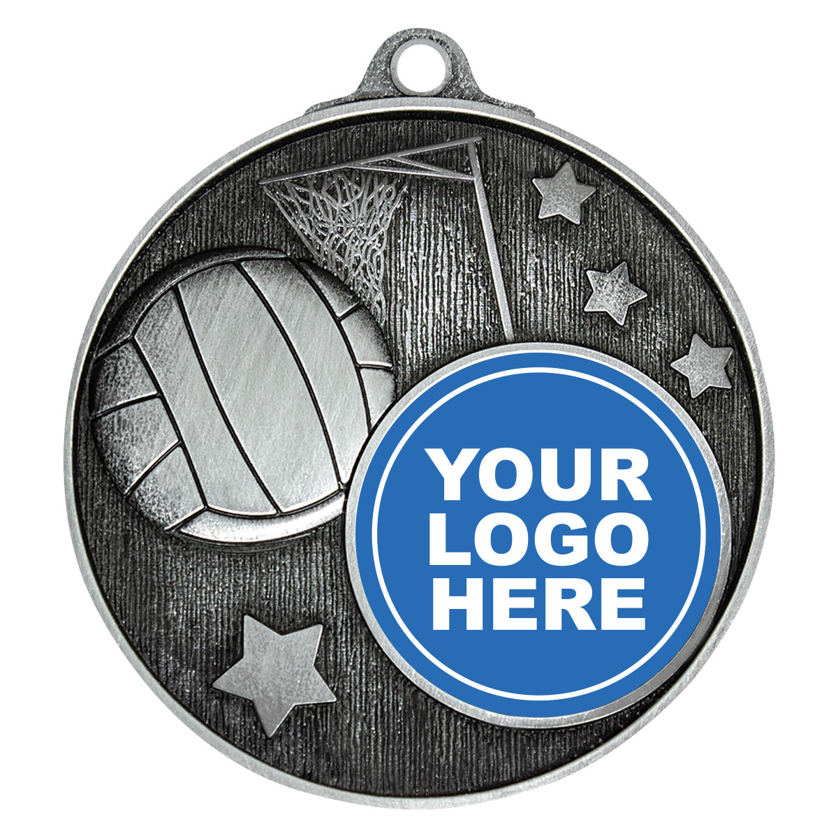 Club Medal - Netball - Silver