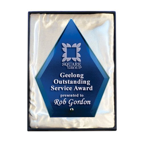 Colored Glass - Arrow (Blue)