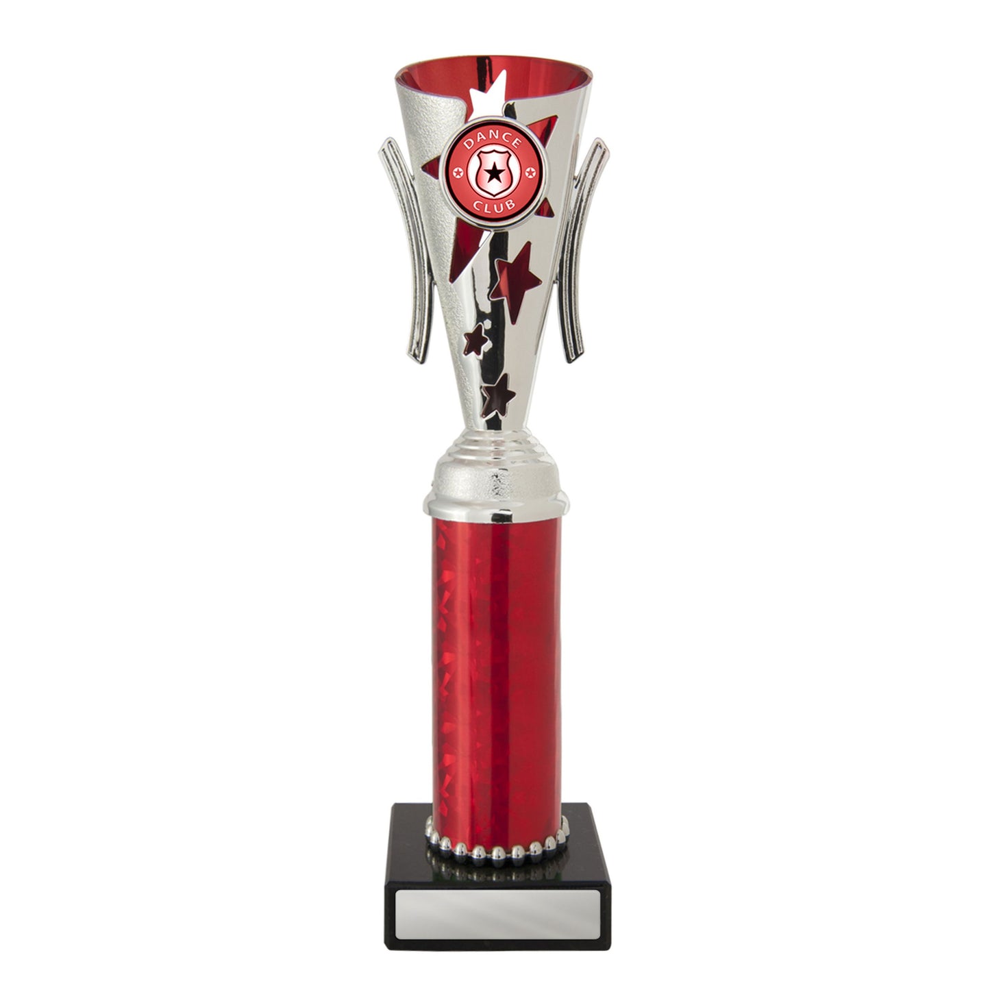 Dance Trophy - Gala Cup - Red & Silver - D17-0310 - 258mm