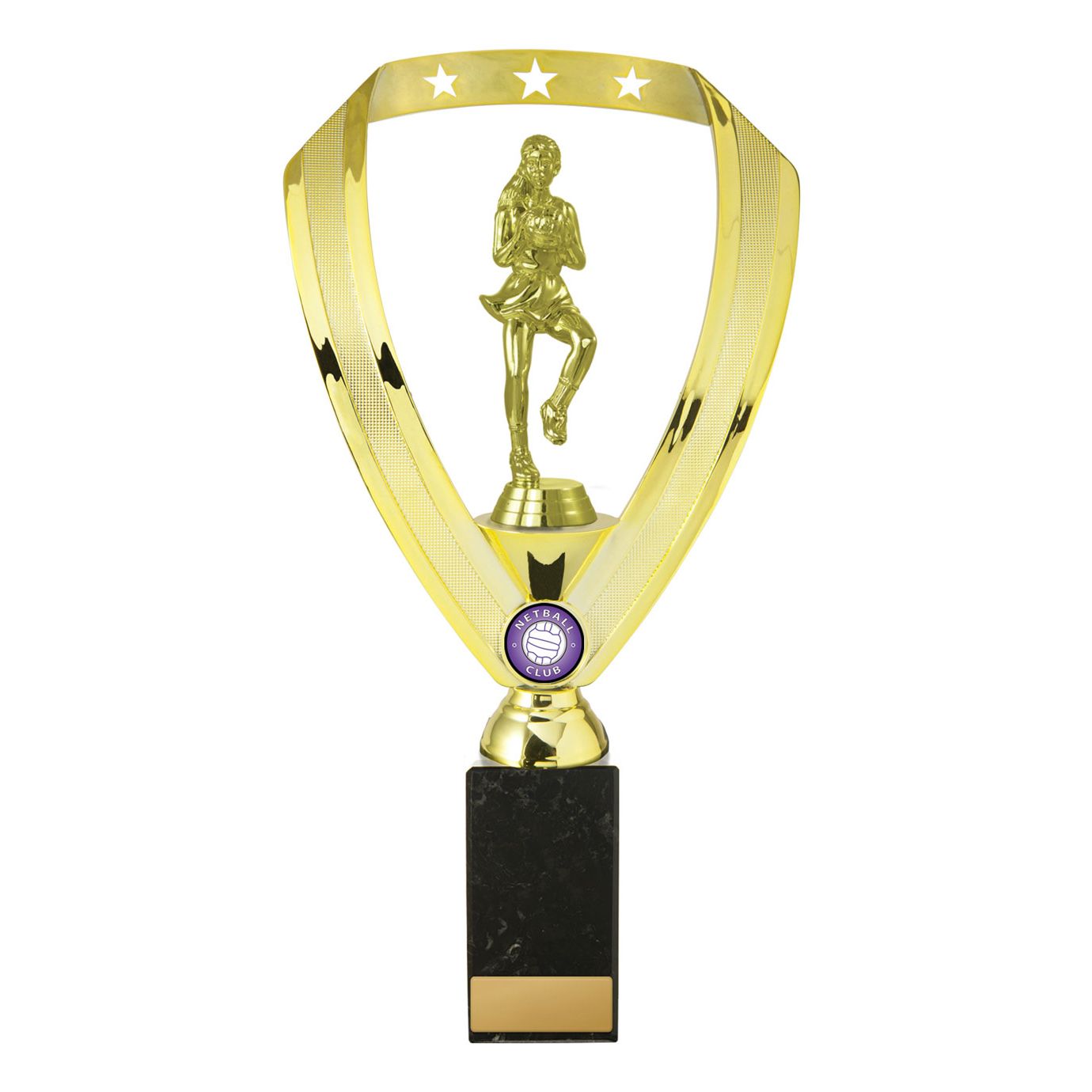 Figures on Base - Wreath (Gold)