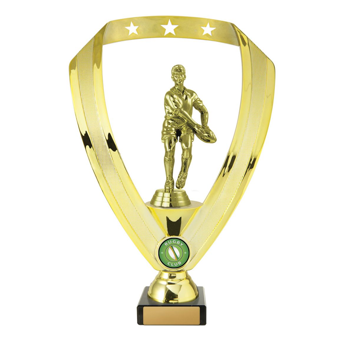 Figures on Base - Wreath (Gold)