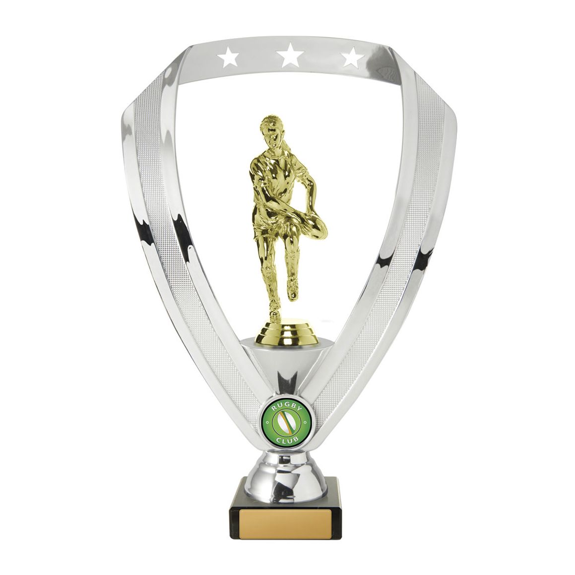 Figures on Base - Wreath (Silver)