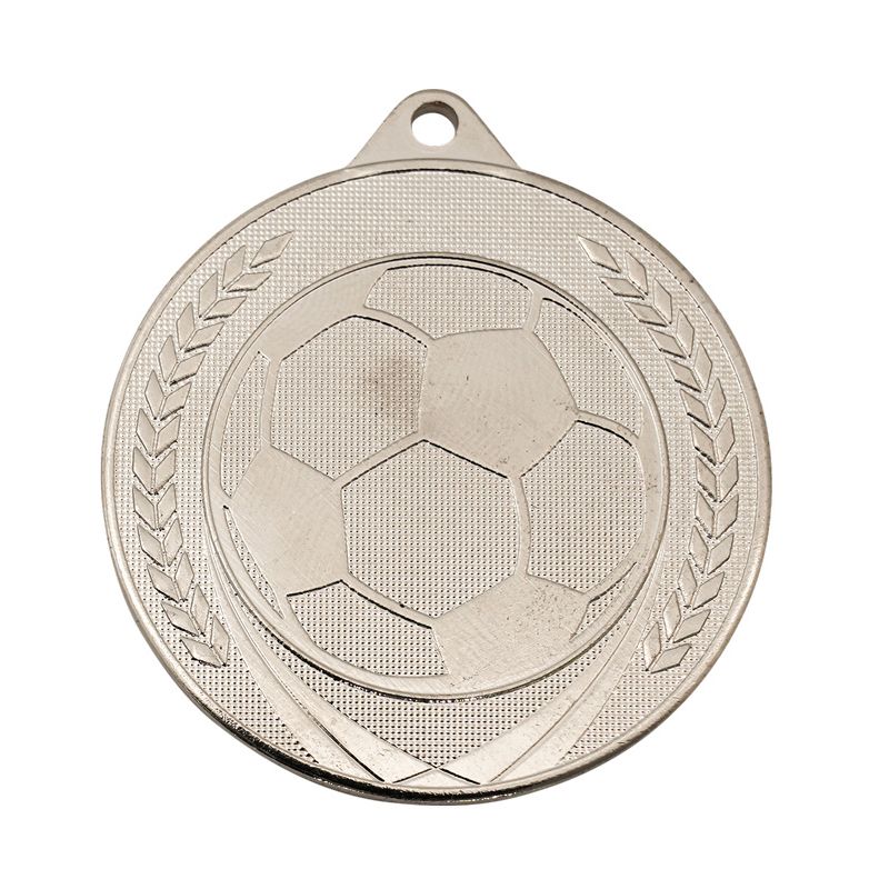 Football Medal Style 1064B-9 - Silver