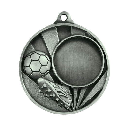 Sunrise Medal-Football + 25mm insert - 50mm