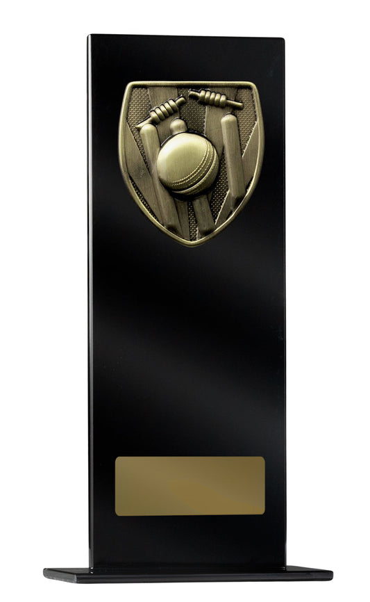 Black Glass Series-Cricket cricket trophy