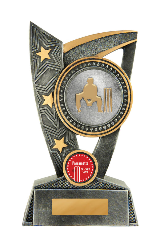 Challenger Stand-Cricket cricket trophy
