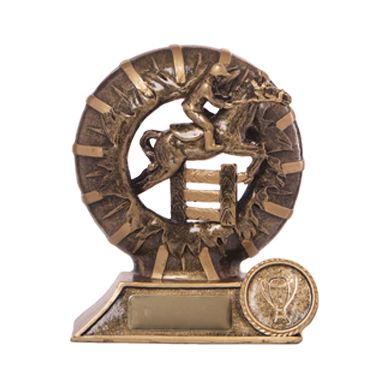 3D Break-thru-Showjumping Horse
