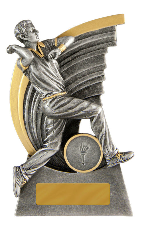 Kaboom Bowler (ER1002B) cricket trophy