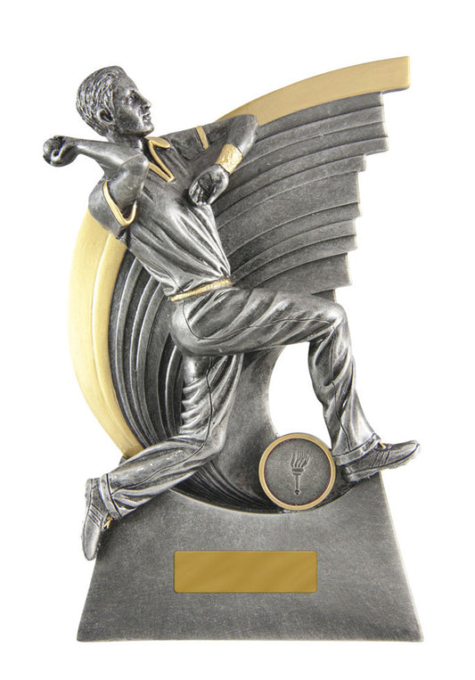 Kaboom Bowler (ER1002D) cricket trophy