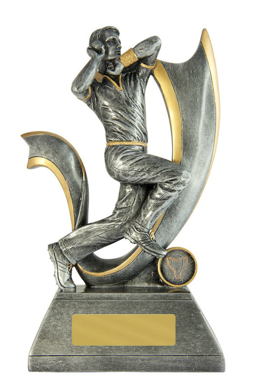 Velocity - Bowler cricket trophy