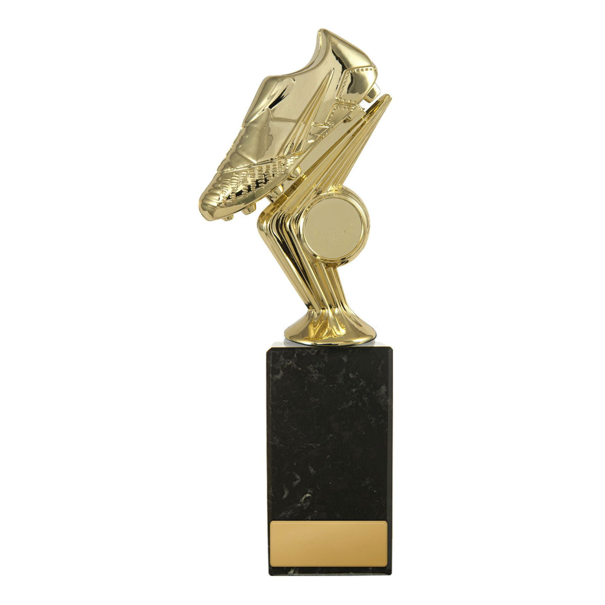 Golden Boot on Column
