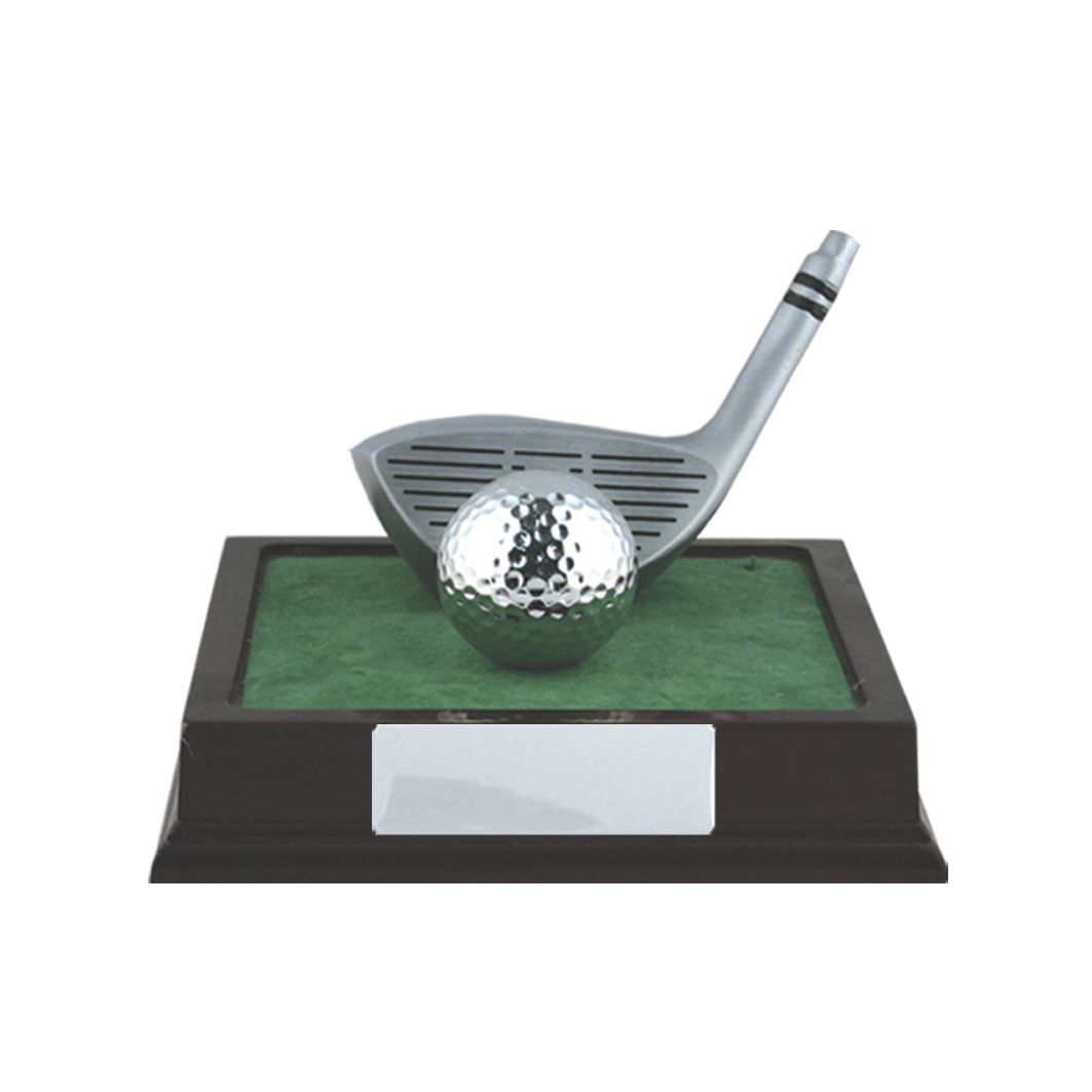 Golf Wood/Ball on Base