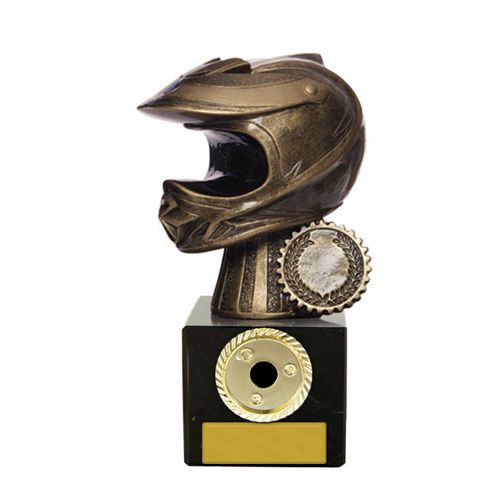 Moto-X Helmet on Column