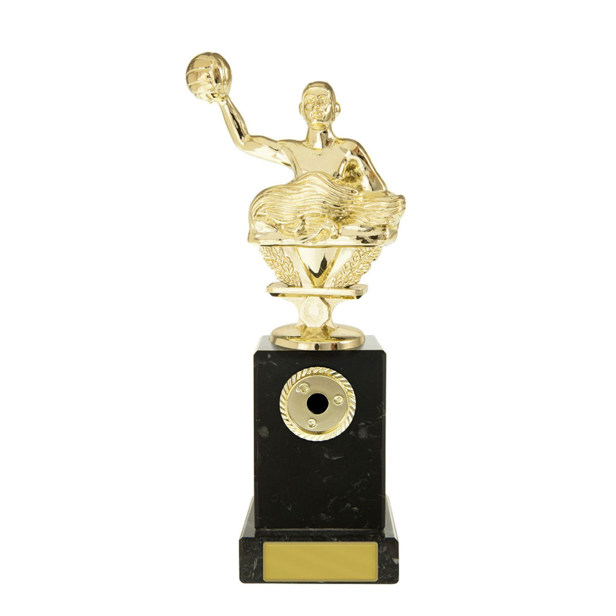 Waterpolo M. on Column