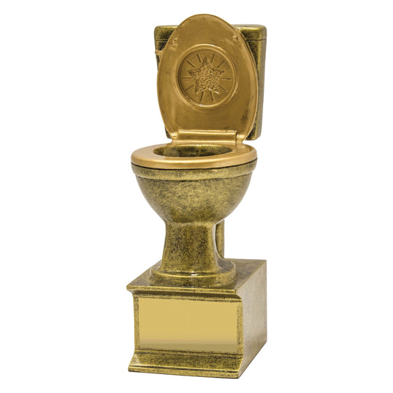 Father's Day Golden Toilet Trophy - King of the Throne