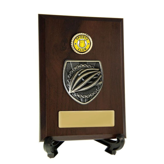 Plaque with Cycling Trim