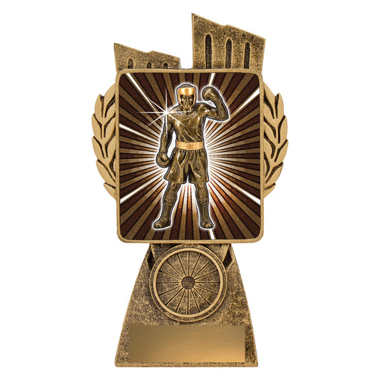 Antique Gold Lynx - Boxing 