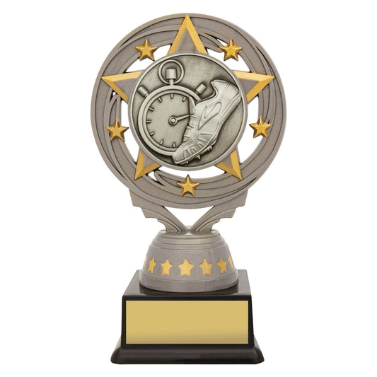 Silver Athletics Torch