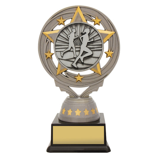 Silver Running Torch