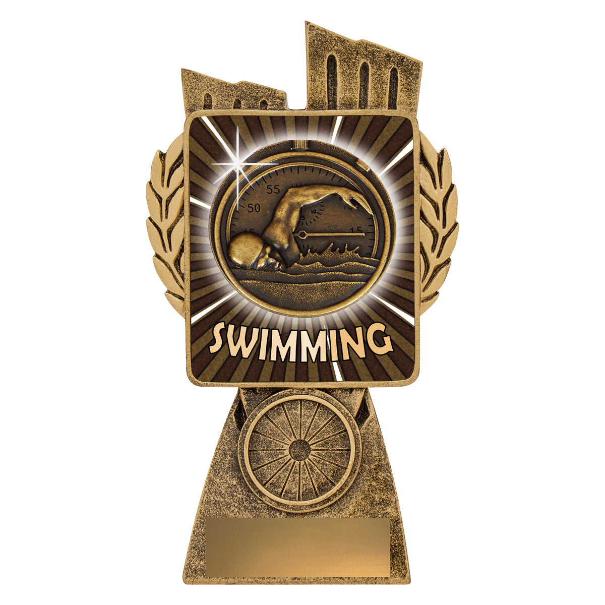 Antique Gold Lynx - Swim