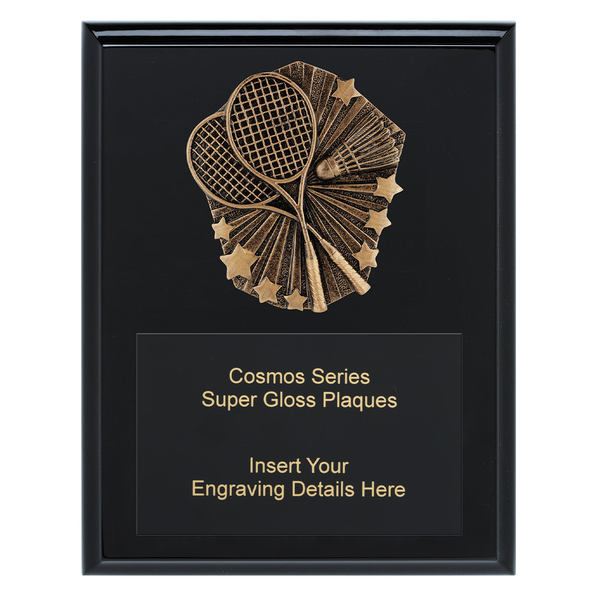 Cosmos Super Plaque - Badminton