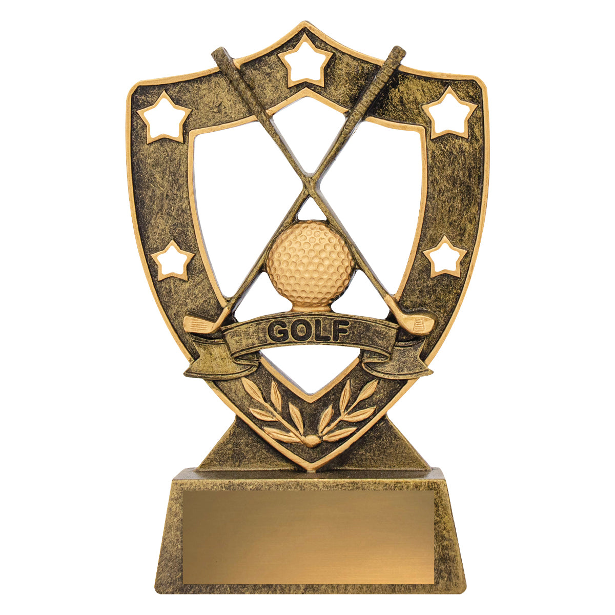 Golf Gold Shield 