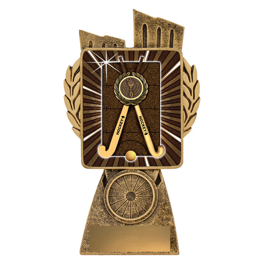 Antique Gold Lynx - Hockey