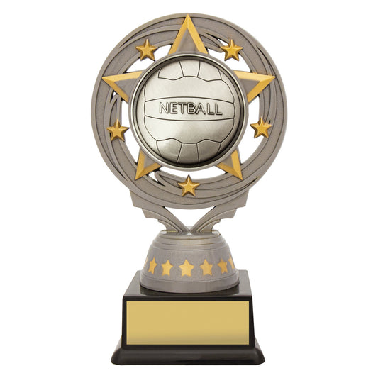 Silver Netball Torch