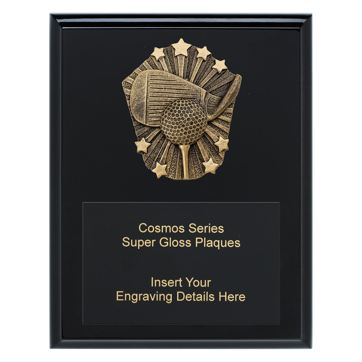 Cosmos Super Plaque - Golf