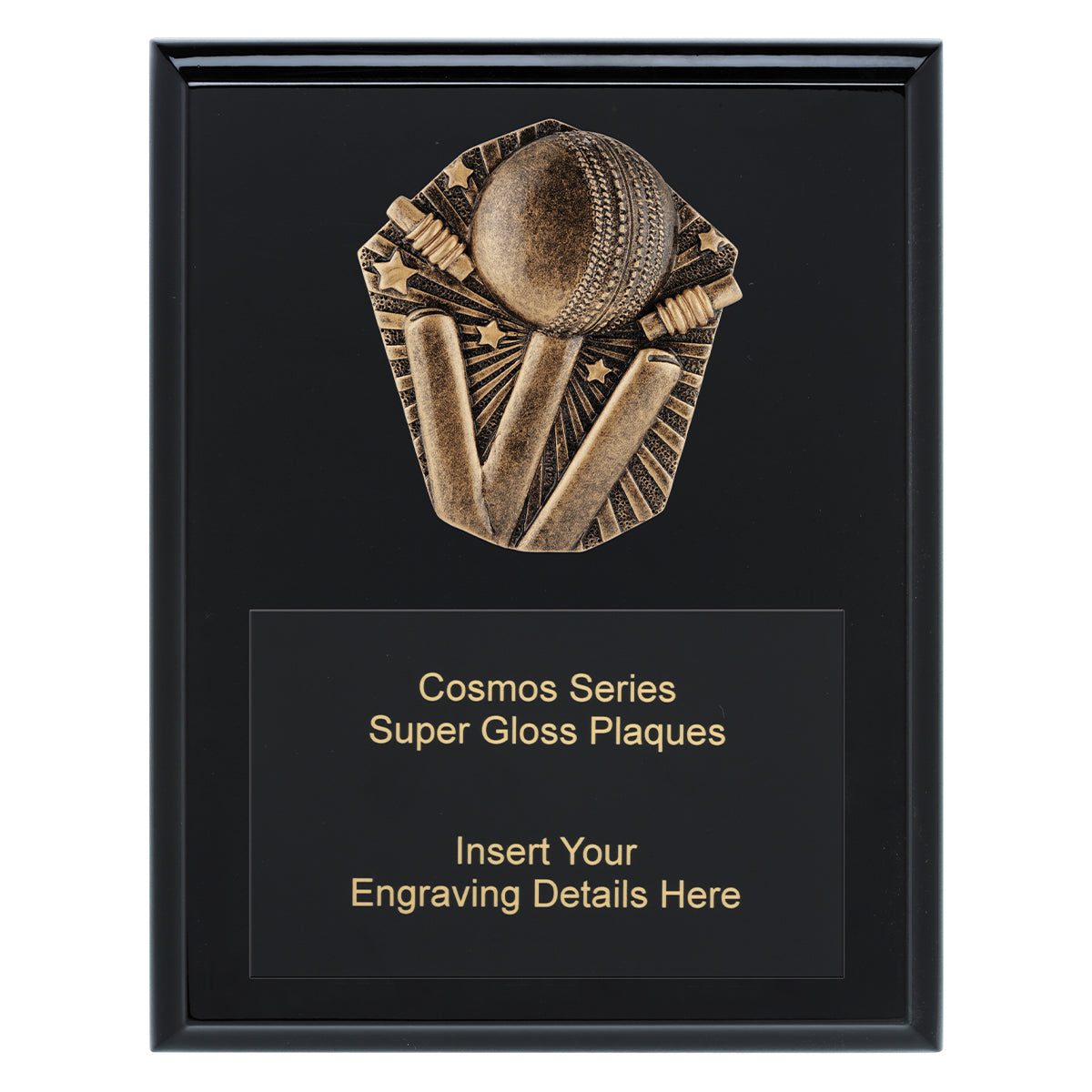 Cosmos Super Plaque - Cricket