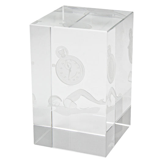 Swim Crystal Block Award