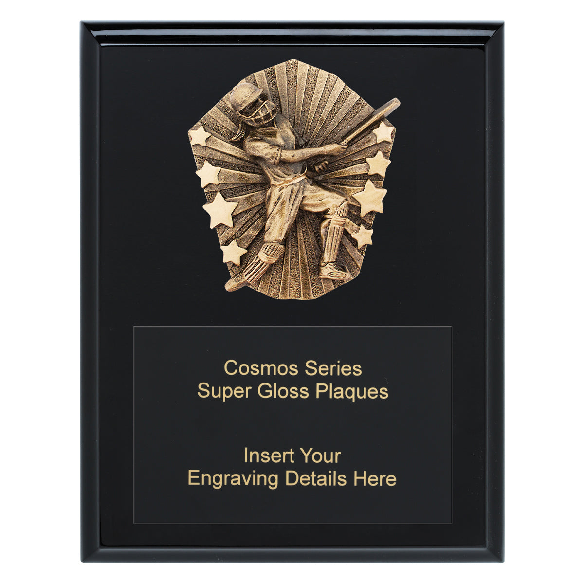 Cosmos Super Plaque - Female Batting