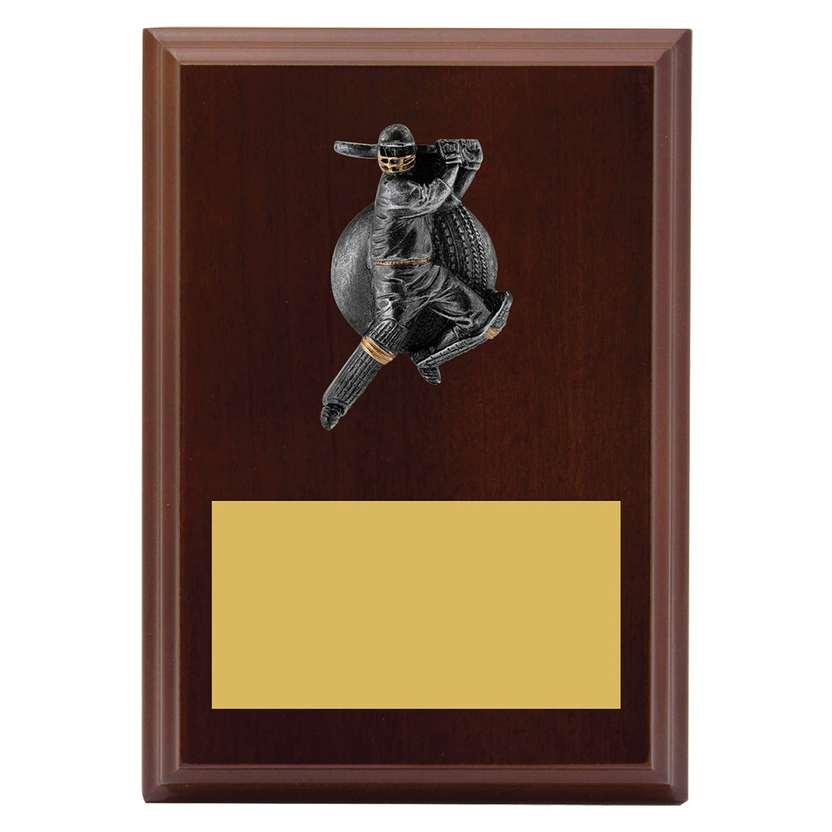 Plaque - Male Batting