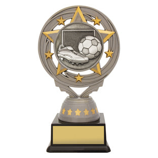 Silver Football Torch