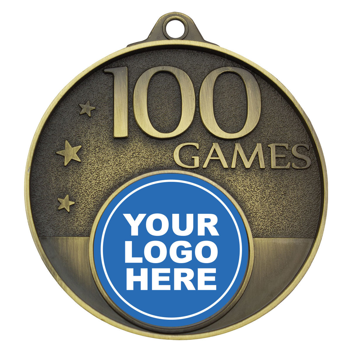 100 Games Milestone Medal - Gold
