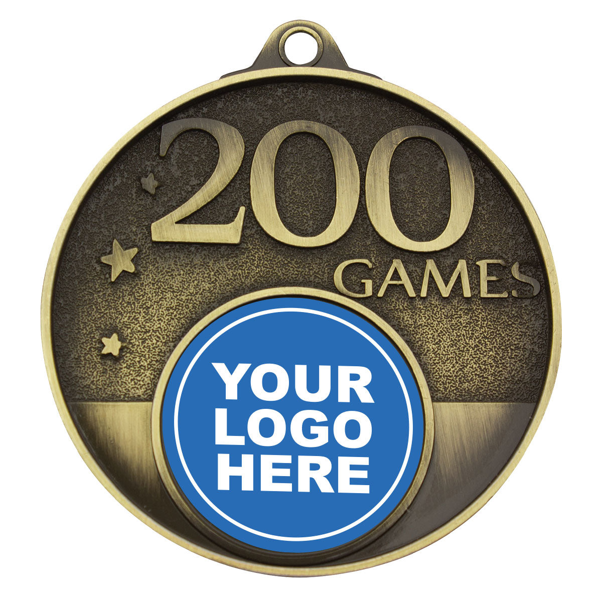 200 Games Milestone Medal - Gold