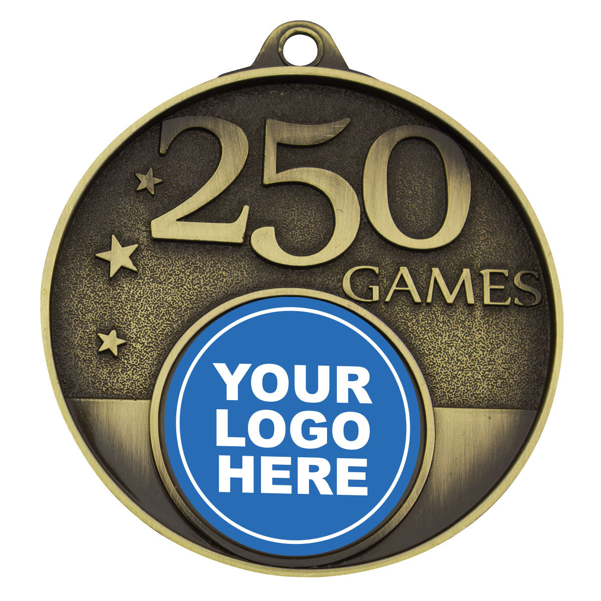 250 Games Milestone Medal - Gold