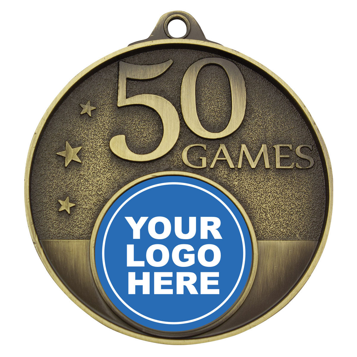 50 Games Milestone Medal - Gold