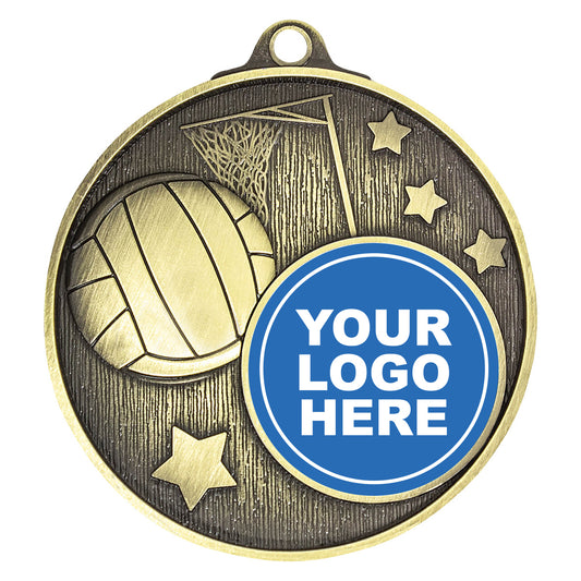 Club Medal - Netball - Gold