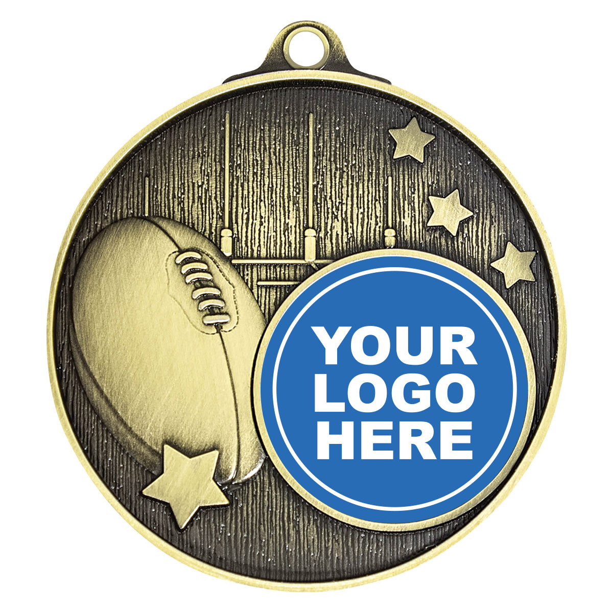Club Medal - Footy - Gold
