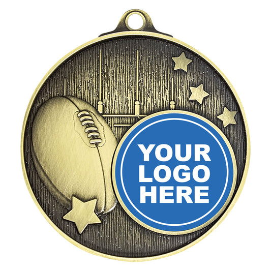 Club Medal - Footy - Gold