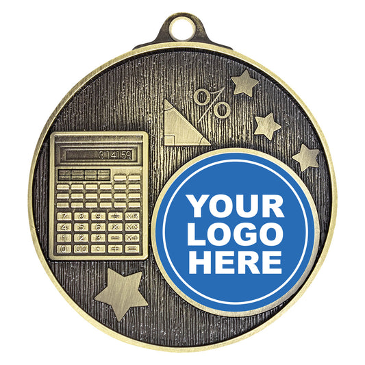 Logo Medal - Maths - Gold