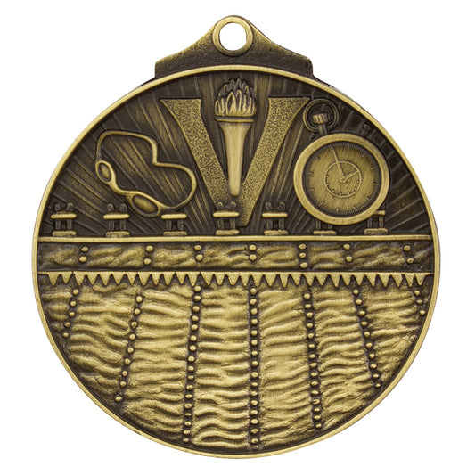 Swim Medal - Gold