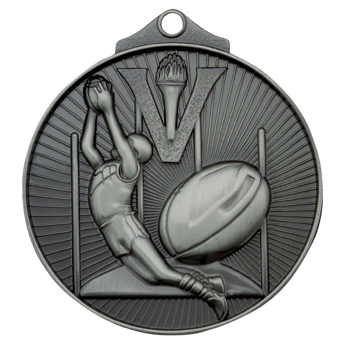 Aussie Rules Medal - Silver
