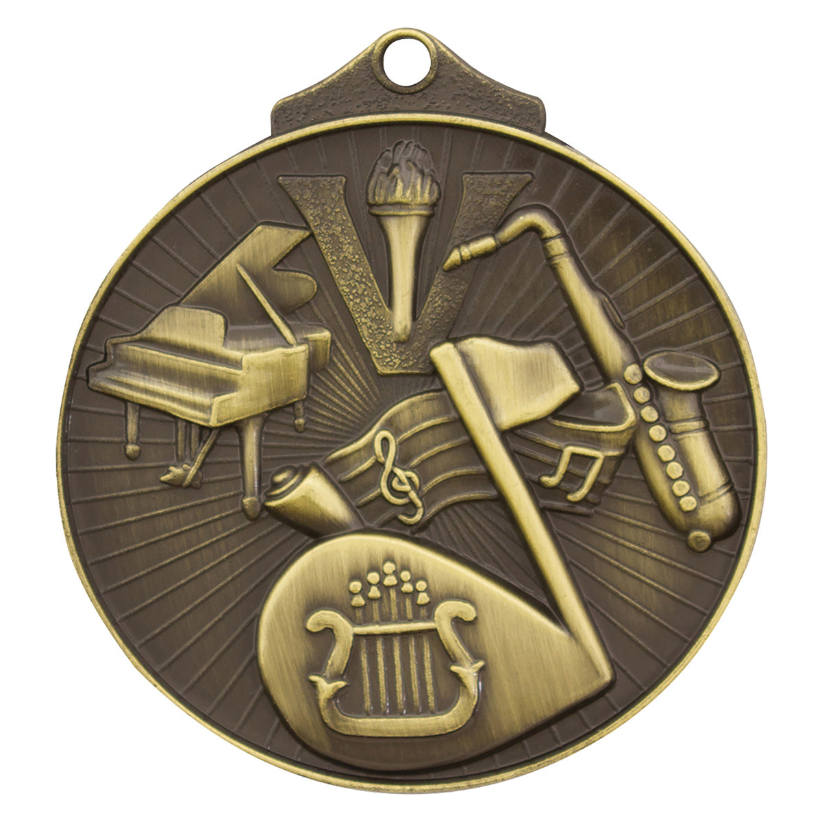 Music Medal - Gold